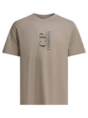 C.P. Company Crew Neck T Shirt With Logo
