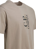 C.P. Company Crew Neck T Shirt With Logo