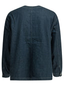 Danton Collarless Denim Jacket