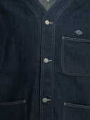Danton Collarless Denim Jacket
