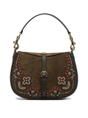 Etro Medium "Pony" Shoulder Bag With Embroidery