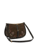 Etro Medium "Pony" Shoulder Bag With Embroidery