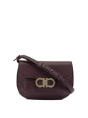 Ferragamo "Double Gancini" Small Shoulder Bag