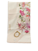 Bufanda de lana con estampado Ferragamo Gaia