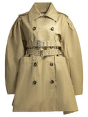 Ganni Cotton Trench Coat