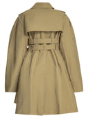 Ganni Cotton Trench Coat