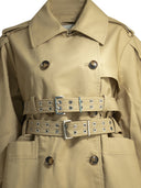 Ganni Cotton Trench Coat