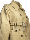 Ganni Cotton Trench Coat