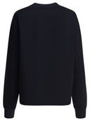 Ganni "Poddle" Cotton Crewneck Sweatshirt