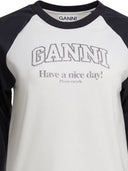 Ganni "Baseball" T Shirt