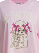 Ganni "Poddle" Cotton T Shirt