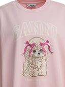 Sweat-shirt à col rond Ganni « Flaque d’eau »