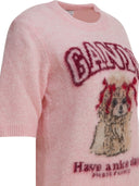 Ganni Alpaca Blend Crewneck Sweater