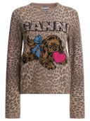 Pull en laine "Chiot" Ganni