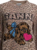 Pull en laine "Chiot" Ganni