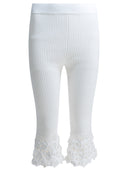 Legging de punto tejido de Ganni