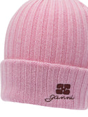Bonnet en laine mélangée Ganni