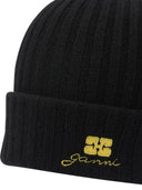 Gorro Ganni De Mezcla De Lana