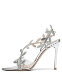 Gianvito Rossi Sandalias de tacón "Crystal Flavia 105 mm"