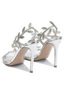 Gianvito Rossi Sandalias de tacón "Crystal Flavia 105 mm"