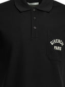 Givenchy Polo Shirt With Buttons And Logo