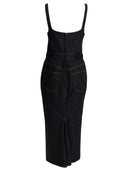 Robe fourreau Givenchy en denim brut