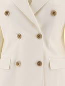 Golden Goose Double Breasted Wool Blend Blazer