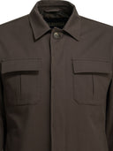 Veste surchemise en coton Herno