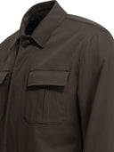 Veste surchemise en coton Herno