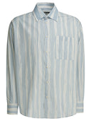 Chemise en coton rayé Jacquemus