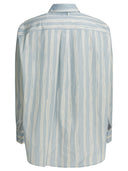 Chemise en coton rayé Jacquemus