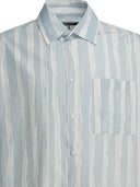 Chemise en coton rayé Jacquemus