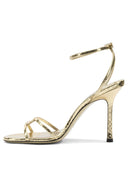 Jimmy Choo "Leo 100mm" Heeled Sandals