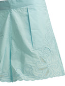 Juliet Dunn Embroidered Shorts
