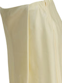 Jupe mi-longue en satin Khaite