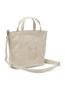 Maison Kitsuné "Fox Head" Medium Handbag