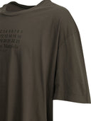 Maison Margiela Crew Neck T Shirt With Logo