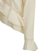 Marant étoile „Damienne“-Bluse aus Baumwolle und Leinen