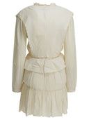 Marant étoile "Damya" Cotton And Linen Short Dress