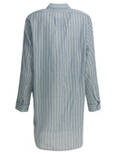 Marant étoile Striped Chemisier Dress