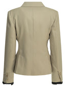 Max Mara Double Breasted Wool Blazer