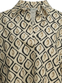 Max Mara Casual Printed Cotton Shirt