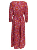 Vestido midi acampanado floral de Max Mara