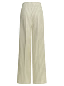 Max Mara - Pantalon ajusté à fines rayures