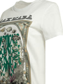 Max Mara Crew Neck T Shirt With Logo