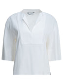 Max Mara Blouse en pur lin mélangé