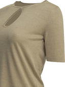 Max Mara Pure Silk Blend Round Neck Sweater