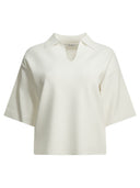Max Mara Pure Polo Shirt Without Buttons