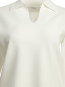 Max Mara Pure Polo Shirt Without Buttons