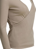 Max Mara Pure Virgin Wool V Neck Sweater